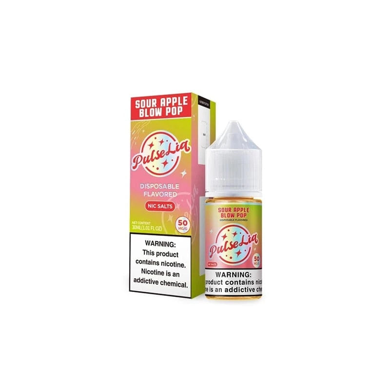 Geek Bar Juice Pulse Liq Salt Sour Apple Blow Pop 30ml