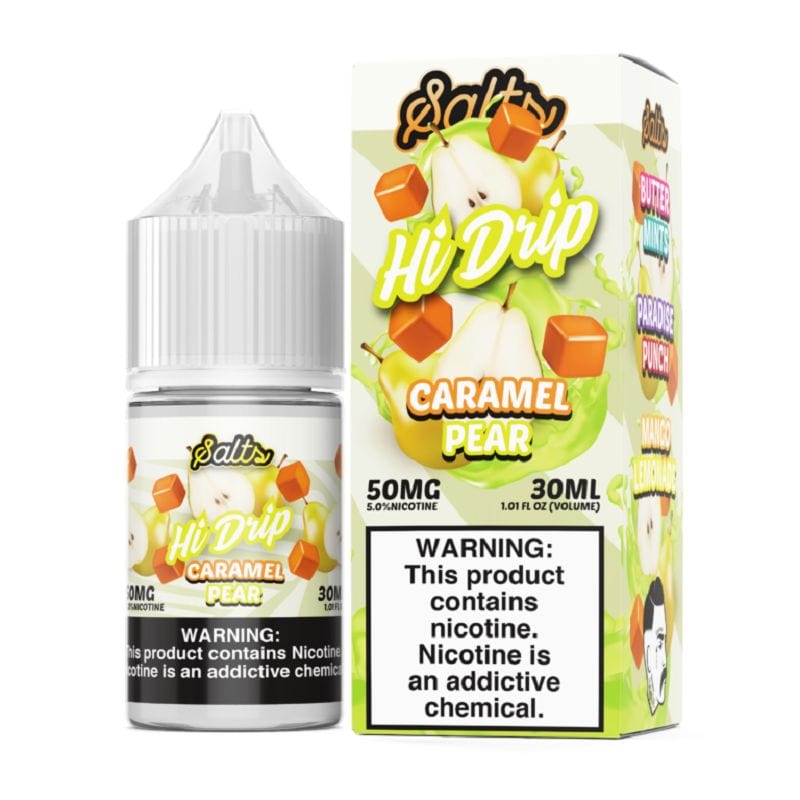 Hi-Drip Juice Hi-Drip Caramel Pear Nic Salt Vape Juice 30ml
