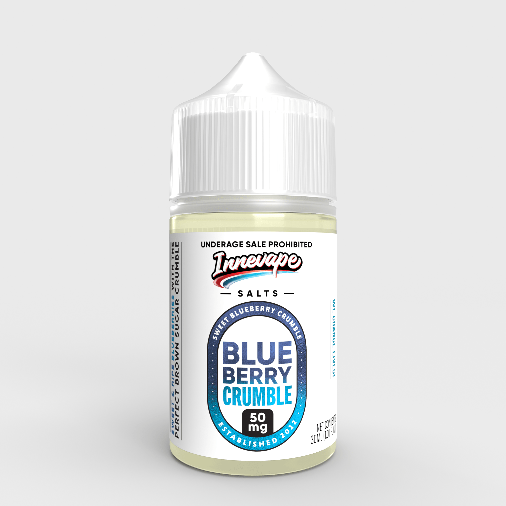 INNEVAPE 24mg 🎁 Innevape Salts Blueberry Crumble 30ml (100% off)
