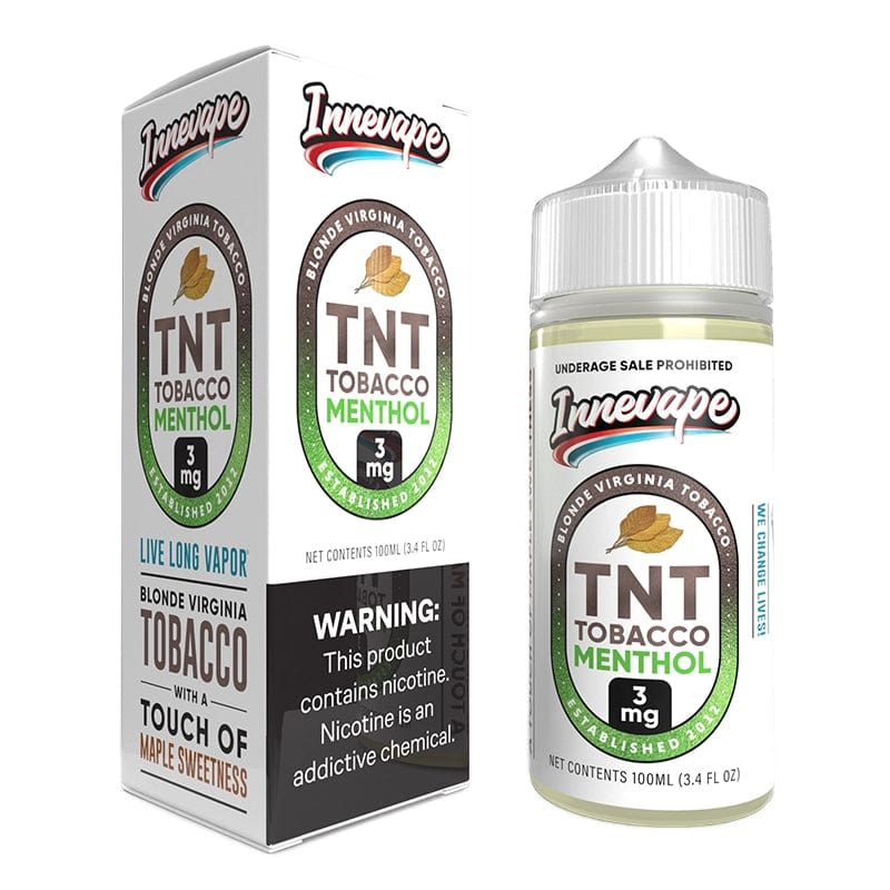 INNEVAPE Juice Innevape TNT Tobacco Menthol Vape Juice 100ml