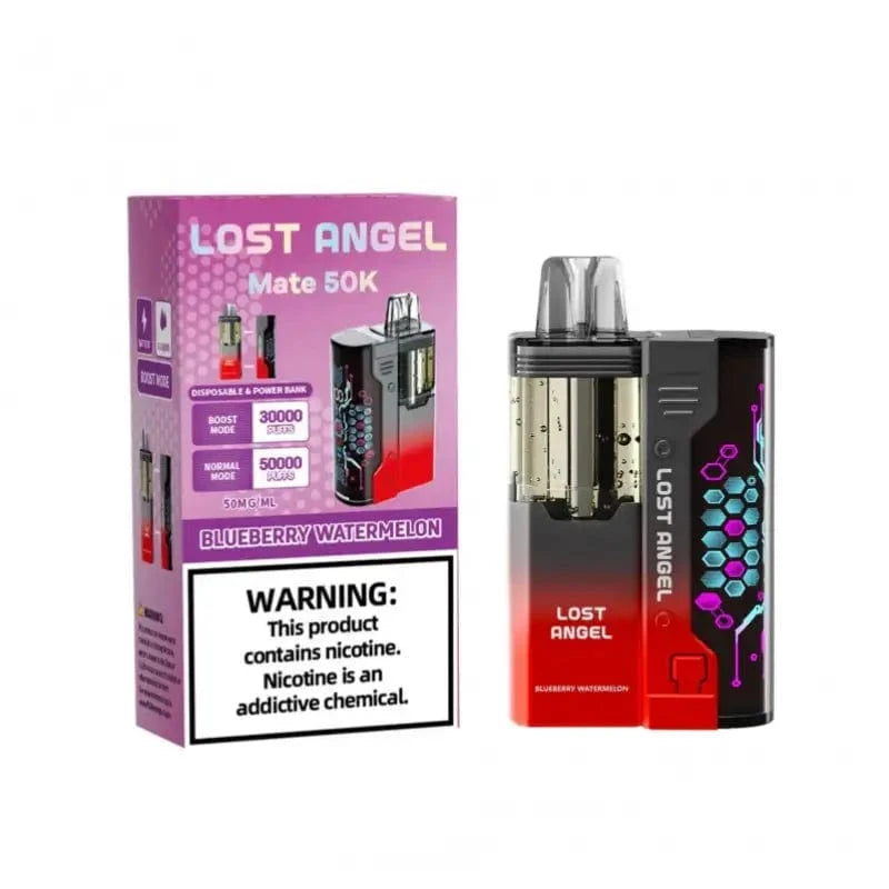 Lost Angel Disposable Vape Blueberry Watermelon Lost Angel Mate 50K Disposable Vape (5%, 50000 Puffs)