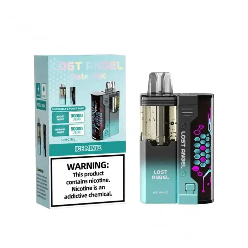 Lost Angel Disposable Vape Ice Mintz Lost Angel Mate 50K Disposable Vape (5%, 50000 Puffs)