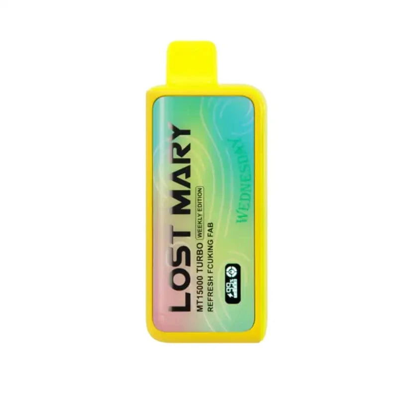 Lost Mary Disposable Vape 5% / Refresh Fcuking Fab Lost Mary MT15000 Turbo Disposable Vape (0% & 5%, 15000 Puffs)