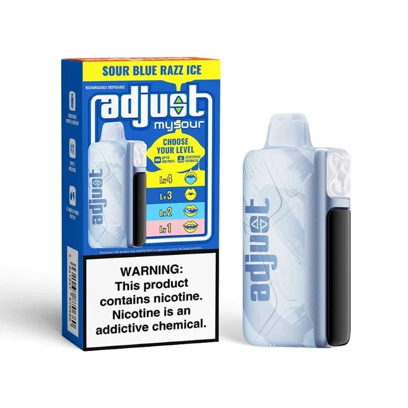 Lost Mary Disposable Vape Sour Blue Razz Ice Adjust MySour 40K Disposable Vape (5%, 40000 Puffs)