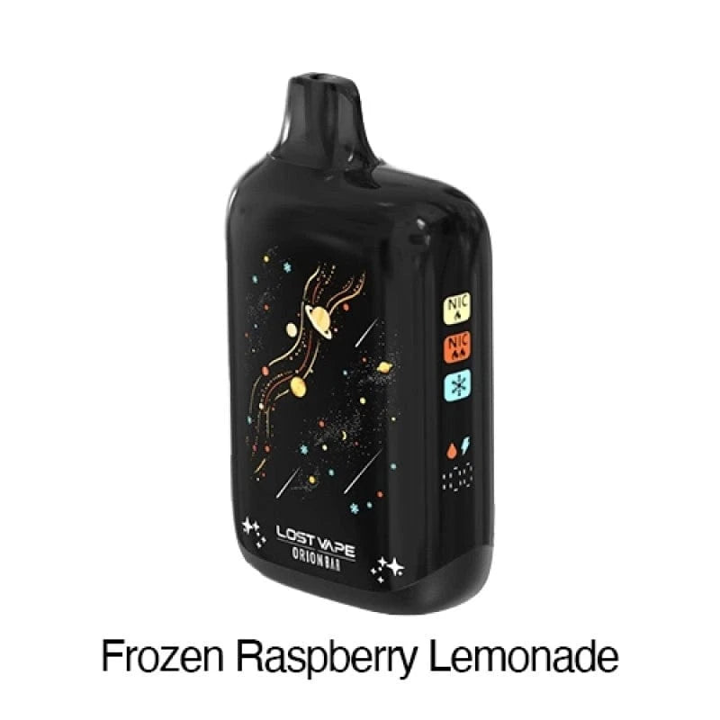 Lost Vape Disposable Vape Frozen Raspberry Lemonade Lost Vape Orion Bar 50K ICE-Nic Control Disposable Vape (5%, 50000 Puffs)