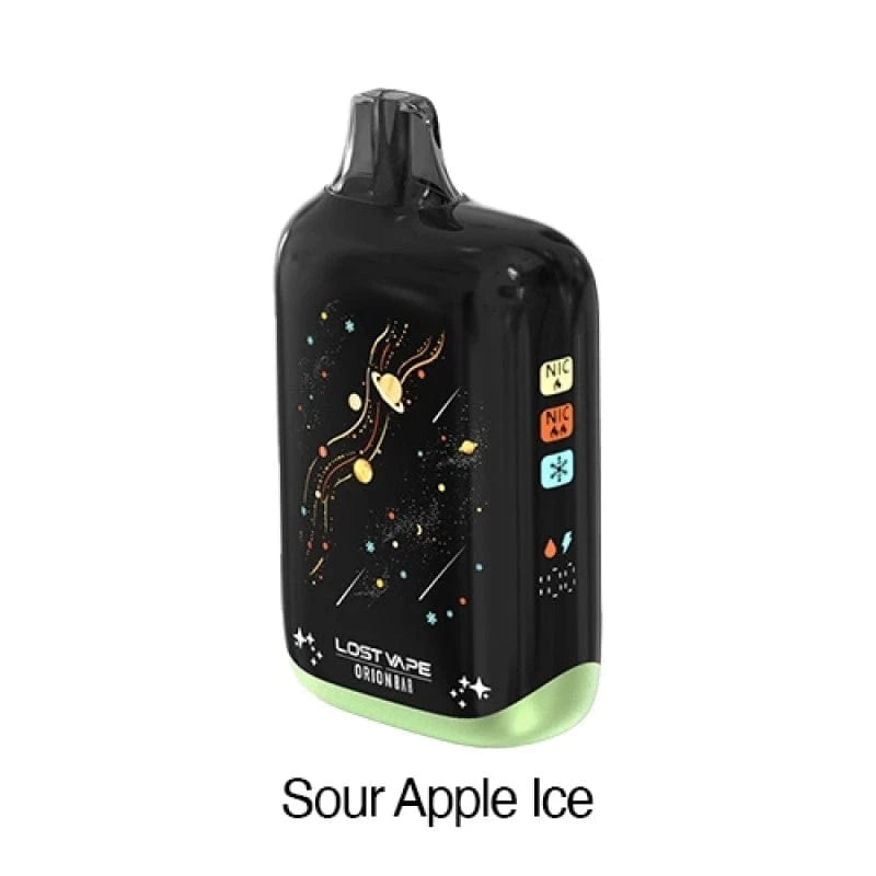 Lost Vape Disposable Vape Sour Apple Ice Lost Vape Orion Bar 50K ICE-Nic Control Disposable Vape (5%, 50000 Puffs)