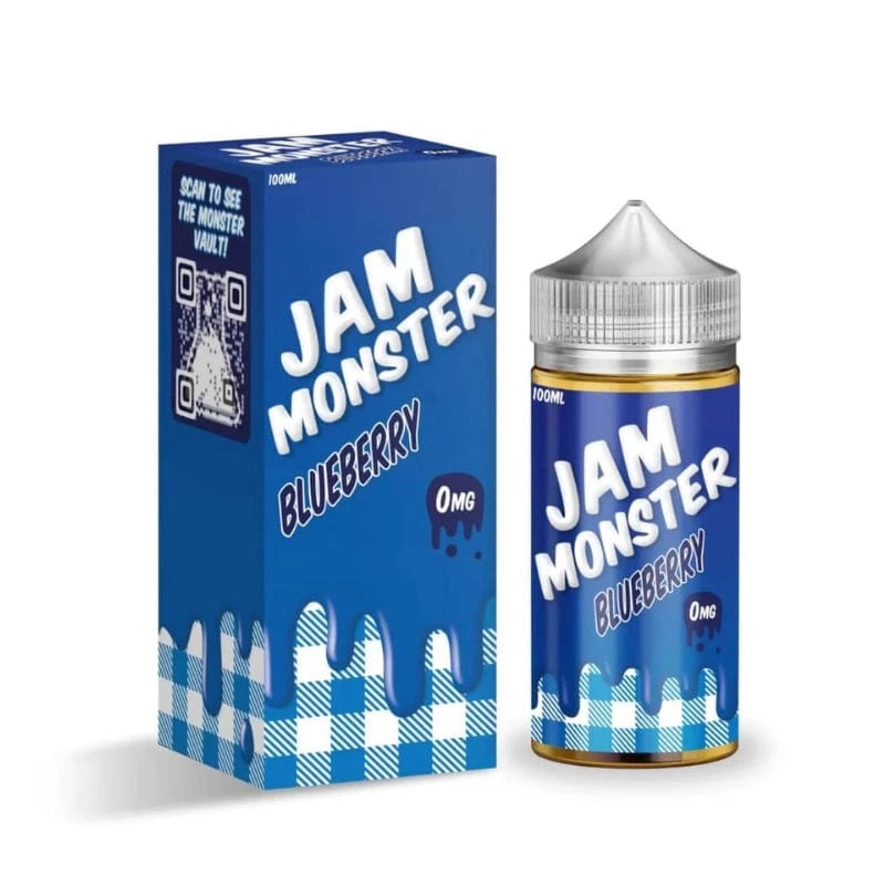 Monster Vape Labs Juice 0MG Jam Monster NTD BlueBerry 100ml