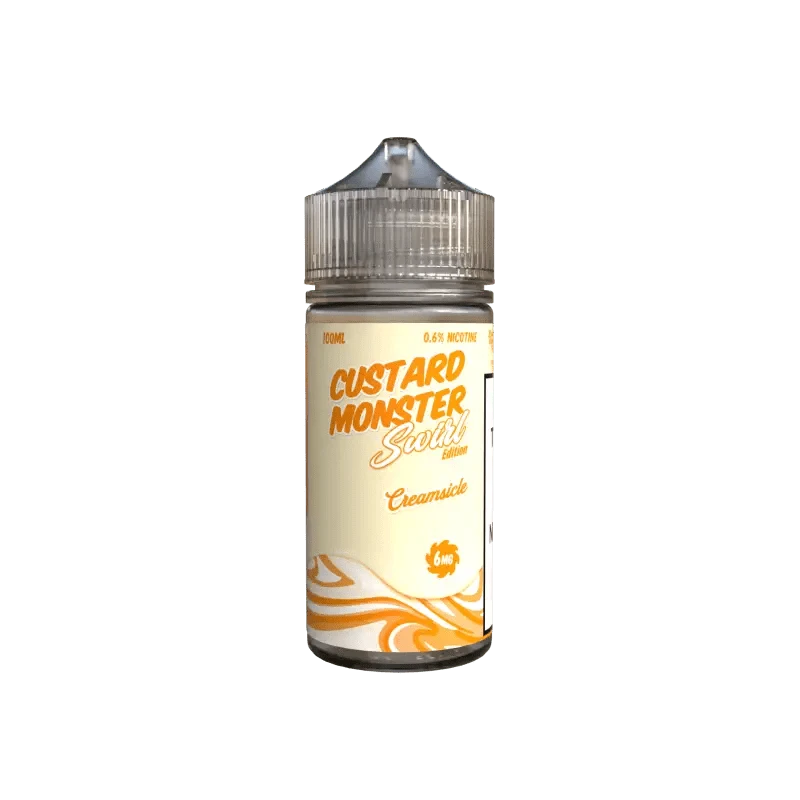 Monster Vape Labs Juice 6MG Custard Monster NTD Swirl Edition Creamsicle 100ml