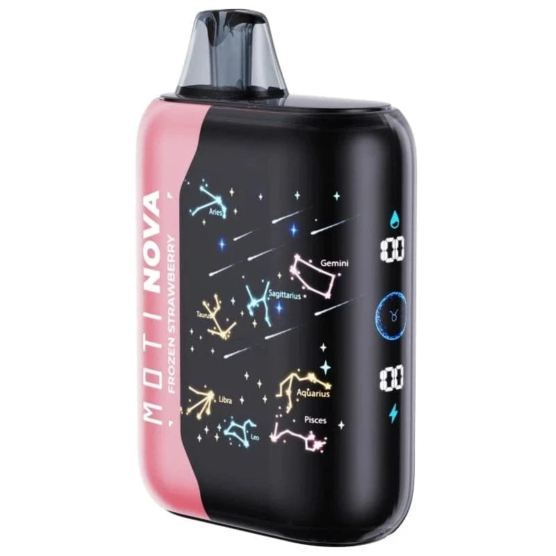 MOTI Vape Frozen Strawberry 🎁 MOTI NOVA 50K Disposable Vape (5%, 50000 Puffs) (Discount)