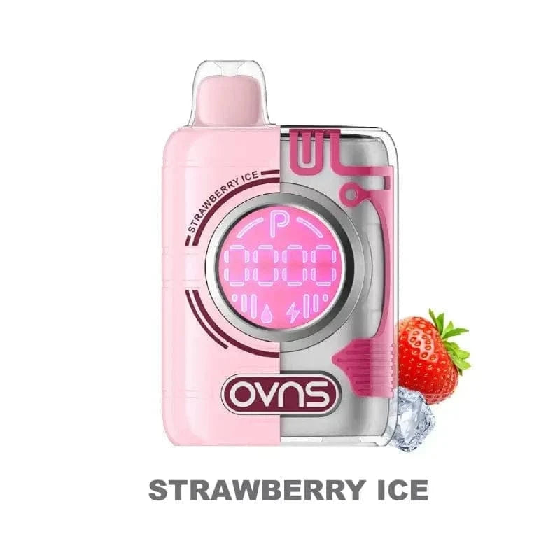 OVNS Strawberry Ice 🎁 OVNS Puff Geek Truth Puff Disposable Vape Kit (5%, 18.5ml) (Discount)