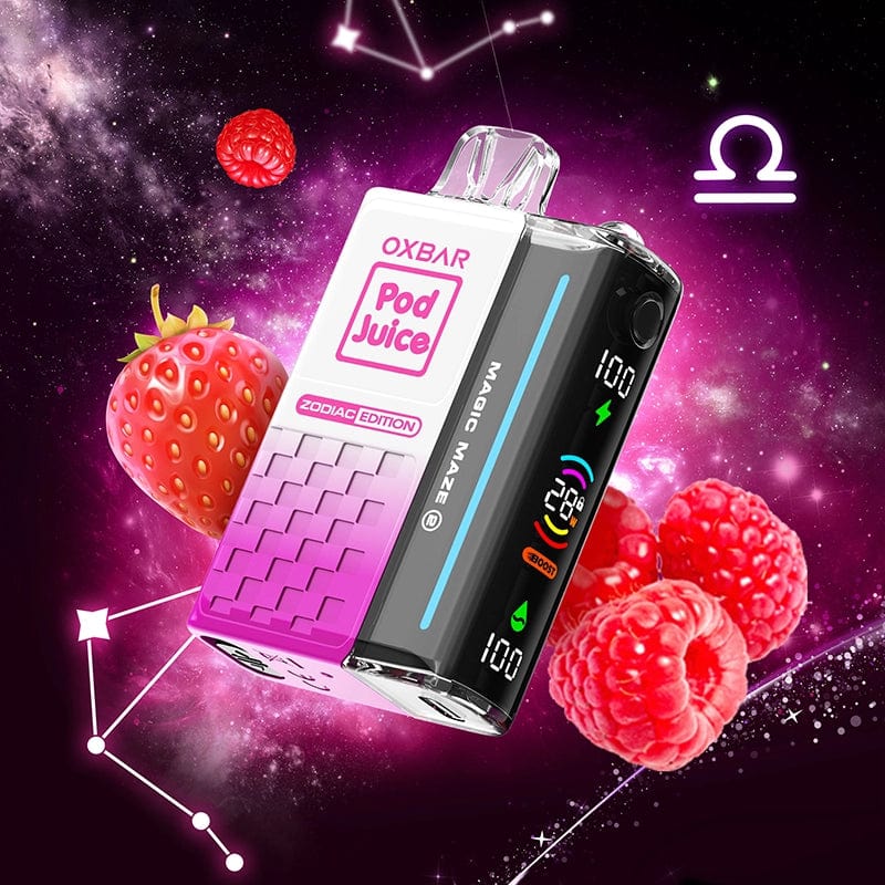 OXBAR Disposable Vape Strawberry Lolly OXBAR X Pod Juice Magic Maze 2.0 30K Disposable Vape (5%, 30000 Puffs)
