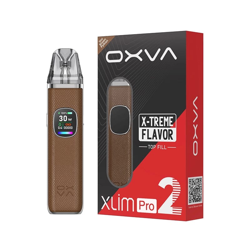 OXVA Pod System Brown Python OXVA XLIM PRO 2 30W Pod Kit