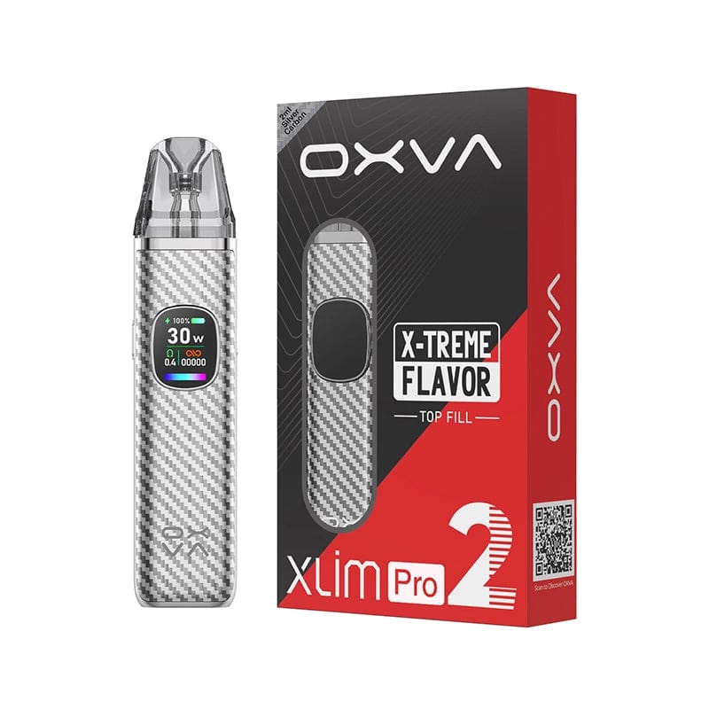 OXVA Pod System Silver Carbon OXVA XLIM PRO 2 30W Pod Kit