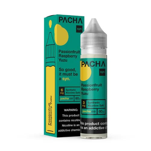 Pachamama Juice Pacha Syn Passion Fruit Raspberry Yuzu 60ml Vape Juice