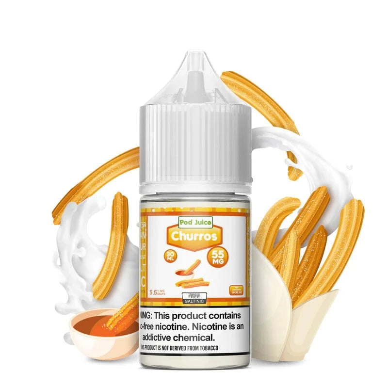 Pod Juice Juice Pod Juice Churros TF 30ml Nic Salt Vape Juice
