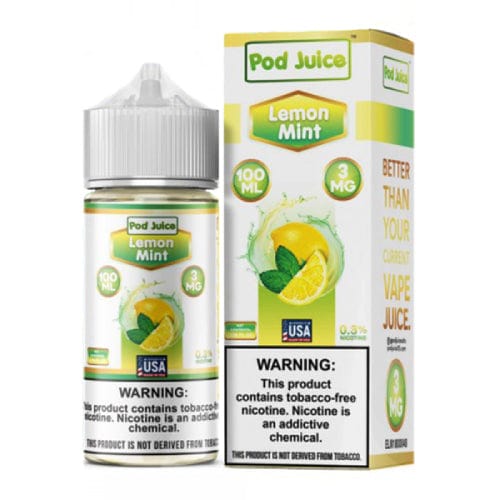 Pod Juice Juice Pod Juice x Hyde Lemon Mint 100ml TF Vape Juice