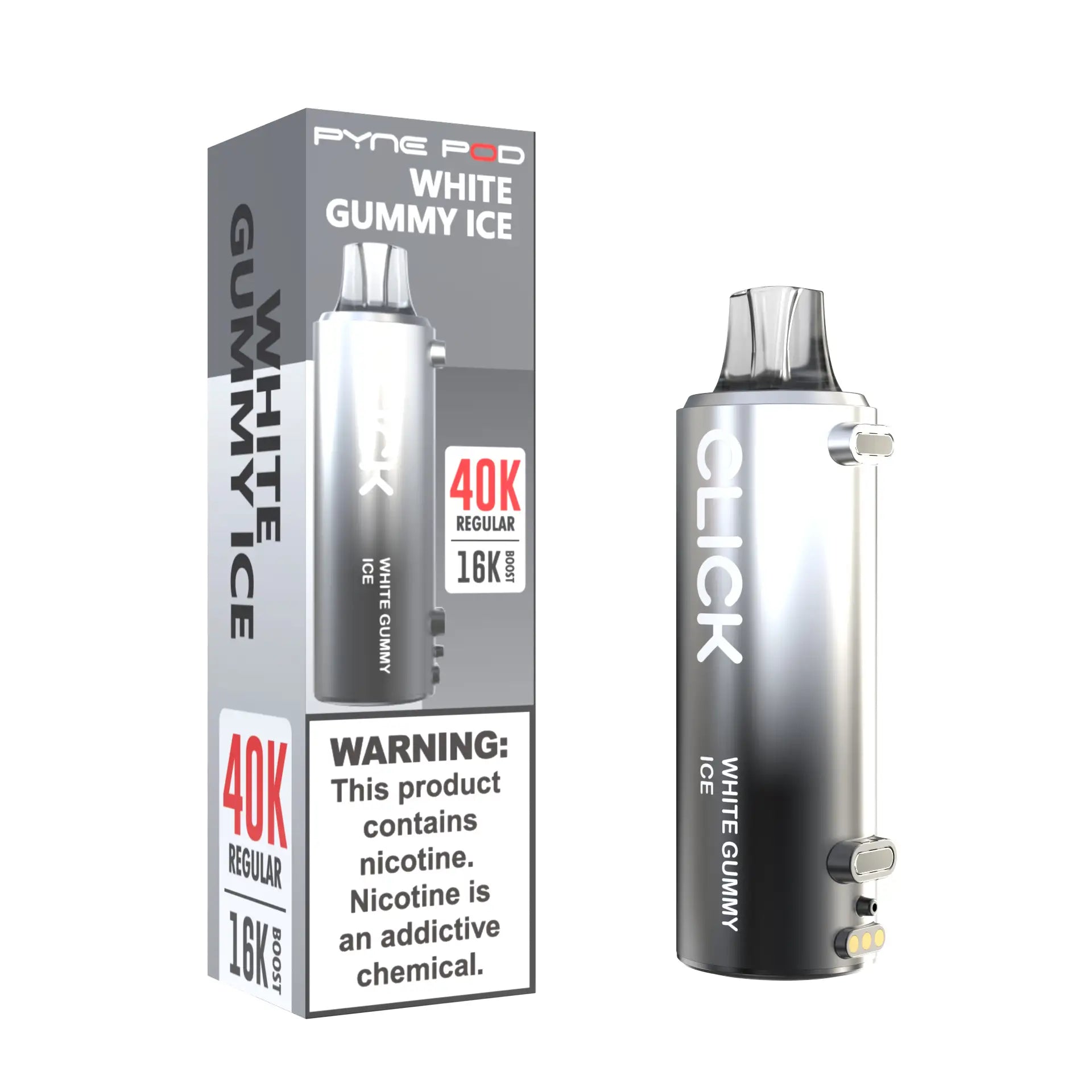 Pyne Pod Disposable Vape Pyne Pod Click 40K Disposable Vape Pod (5%, 40000 Puffs)