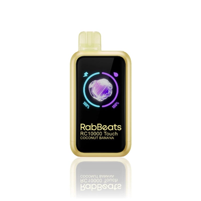 RabBeats Disposable Vape Coconut Banana RabBeats RC10000 Touch Disposable Vape (5%, 10000 Puffs)