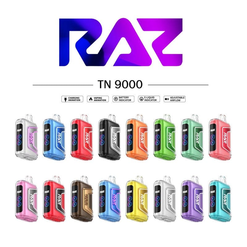 RAZ Disposable Vape RAZ 2 TN9000 Disposable Vape (5%, 9000 Puffs)