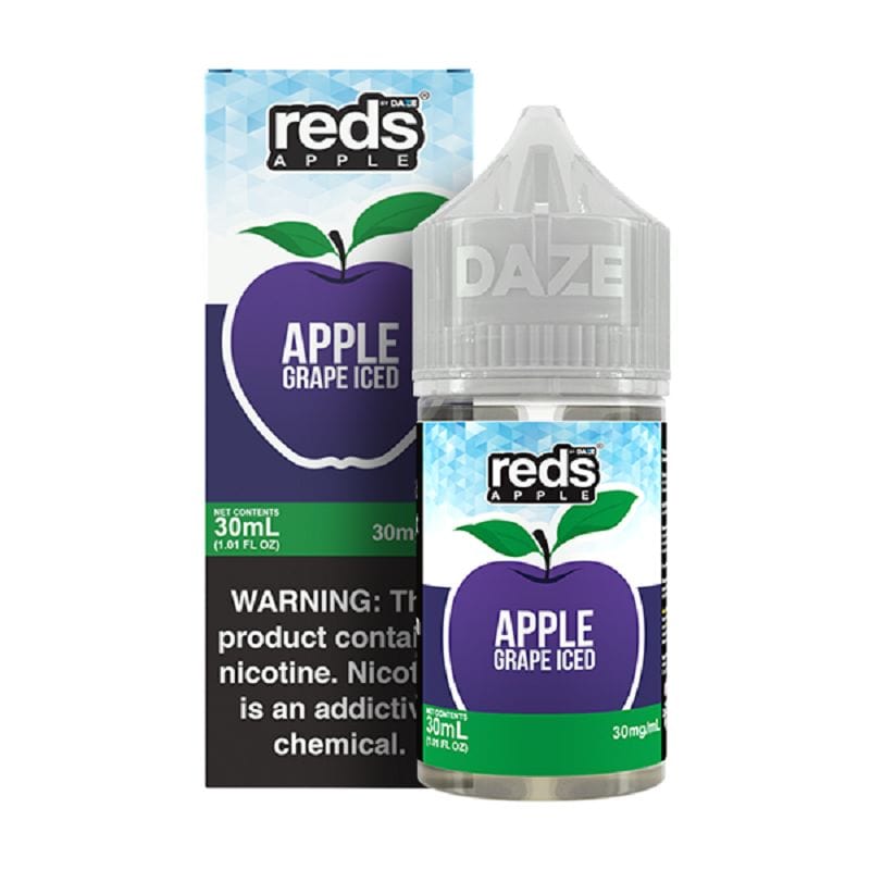 Reds Apple E-Juice Juice Reds Salts Apple Grape Iced Nic Salt Vape Juice 30ml