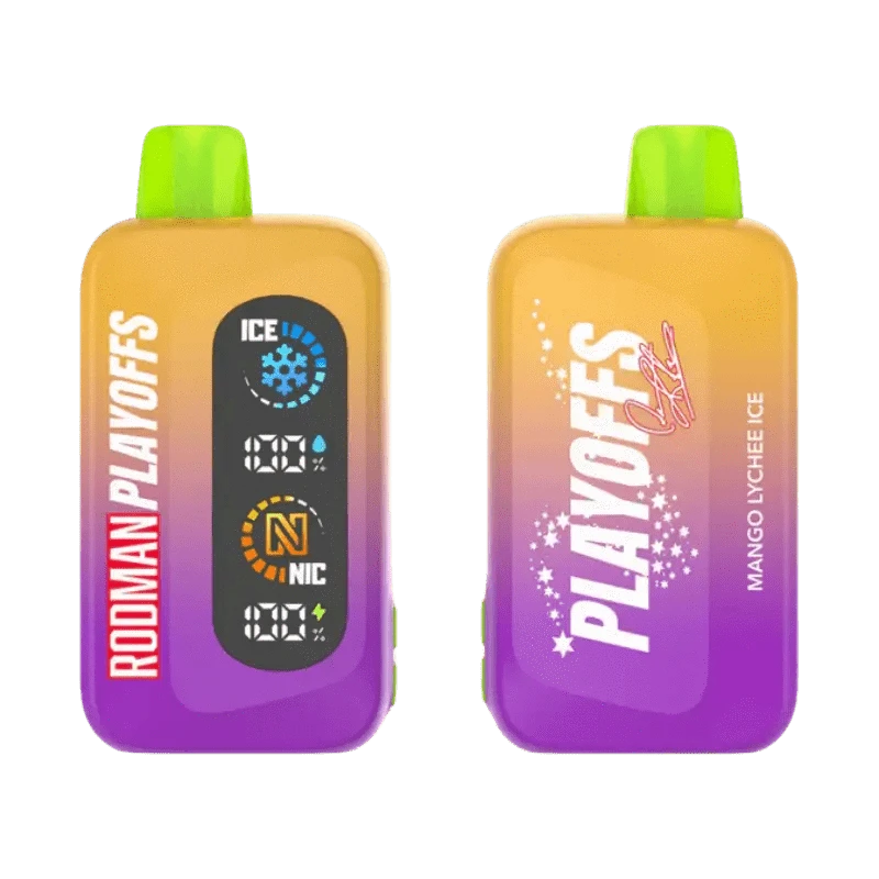 Rodman Disposable Vape Mango Lychee Ice Rodman  Playoffs 50K Ice-Nic Control Disposable Vape (5%, 50000 Puffs)