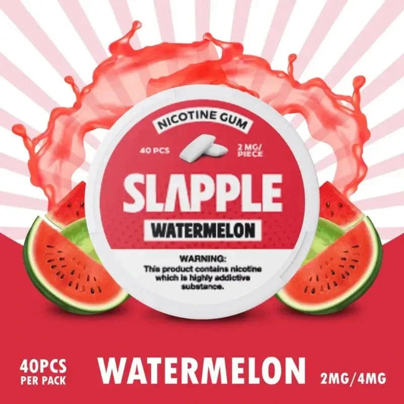 Slapple 2mg / Watermelon 🎁 Slapple Nicotine Gum (100% off)