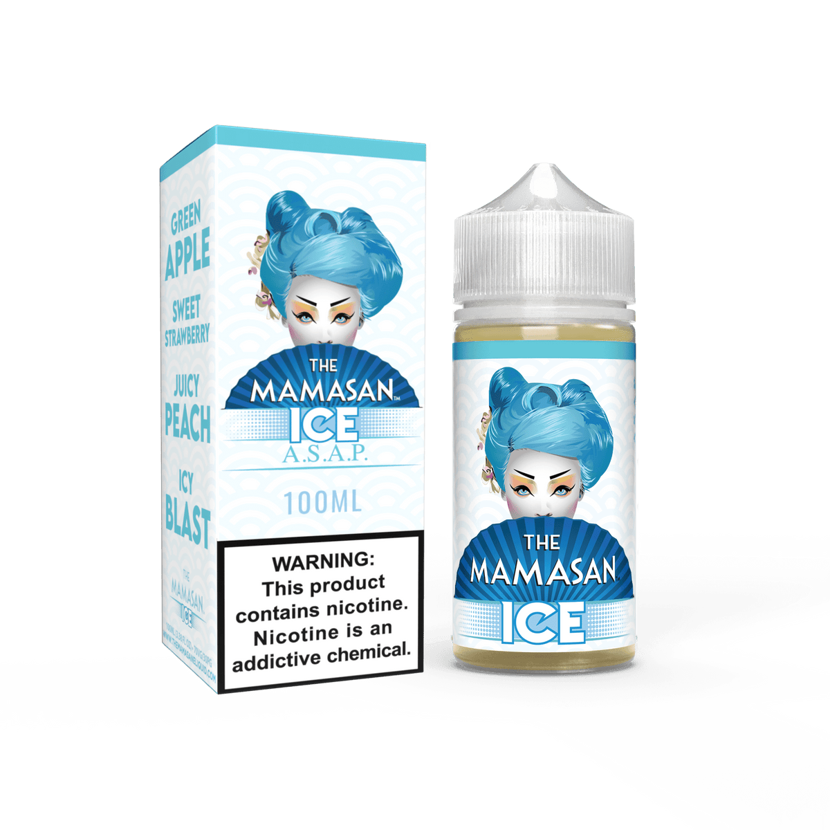 The Mamasan Juice The Mamasan ASAP Ice 100ml Vape Juice