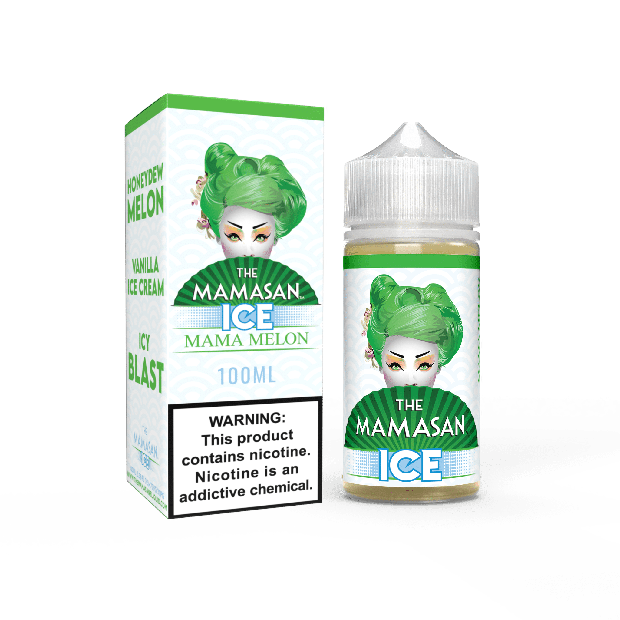 The Mamasan Juice The Mamasan Mama Melon Ice 100ml Vape Juice
