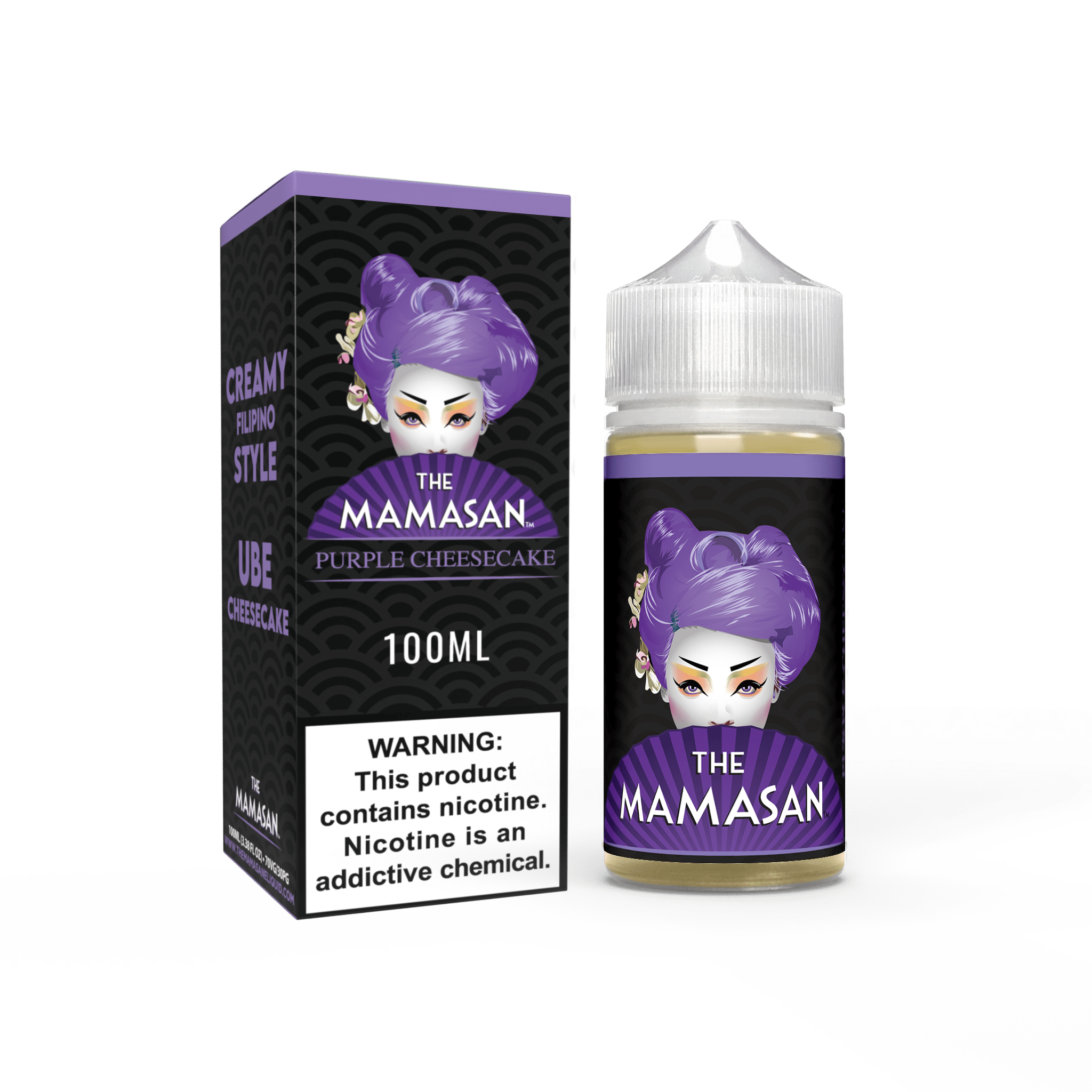 The Mamasan Juice The Mamasan Purple Cheesecake 100ml Vape Juice