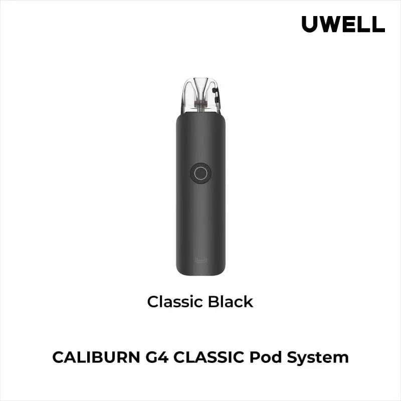 Uwell Pod System Classic Black Uwell Caliburn G4 Classic 35W Pod Kit
