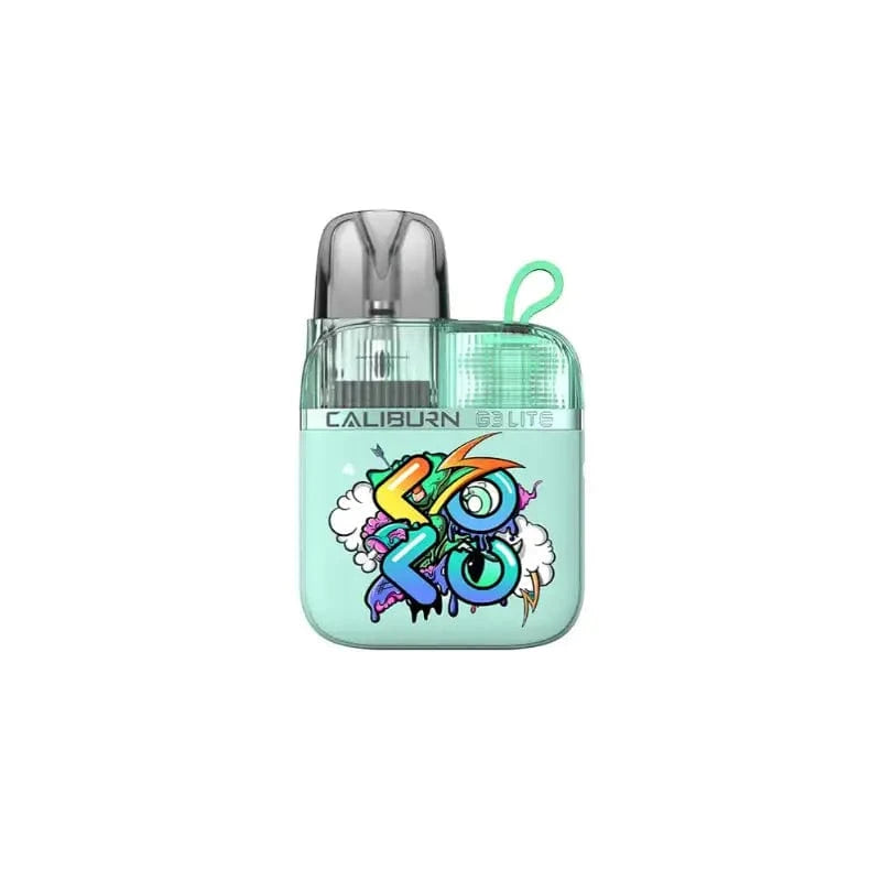 Uwell Pod System Graffiti Cyan Uwell Caliburn G3 Lite KOKO 25W Pod Kit