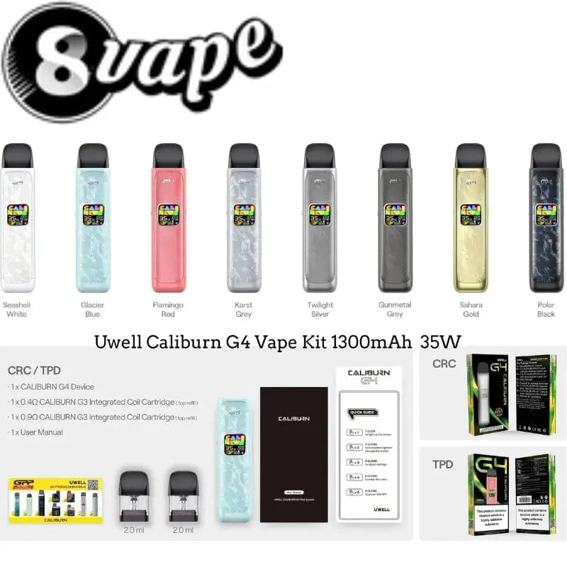 Uwell Pod System Uwell Caliburn G4 35W Pod Kit