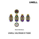 Uwell Tanks Neon Rainbow Uwell VALYRIAN IV TANK