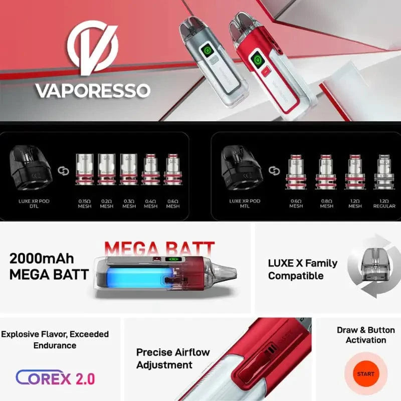 Vaporesso Pod System Vaporesso LUXE X2 40W Pod Kit