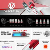 Vaporesso Pod System Vaporesso LUXE X2 40W Pod Kit