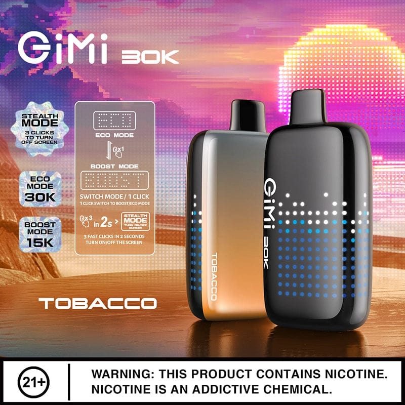 VIHO GiMi  30K Disposable Vape Tobacco Flavor