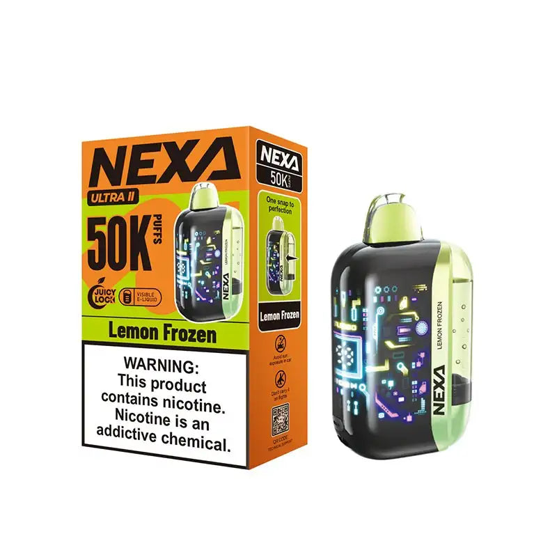 VOOPOO Disposable Vape Lemon Frozen VOOPOO NEXA Ultra II 50K Disposable Vape (5%, 50000 Puffs)
