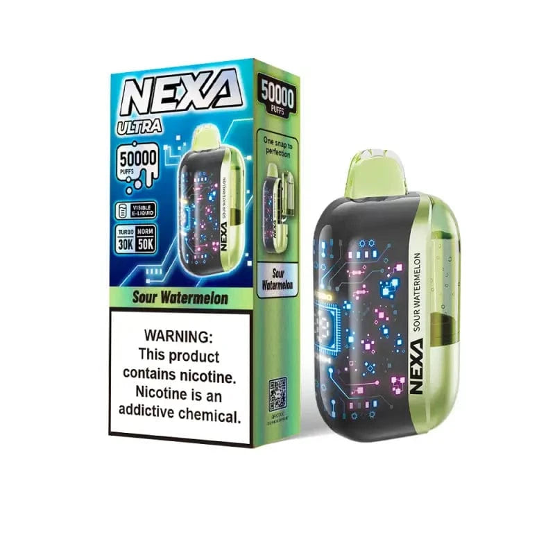 VOOPOO Disposable Vape Sour Watermelon VOOPOO NEXA Ultra 50K Disposable Vape (5%, 50000 Puffs)