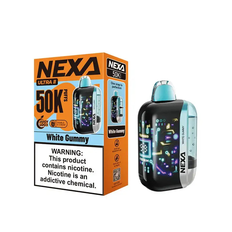 VOOPOO Disposable Vape White Gummy VOOPOO NEXA Ultra II 50K Disposable Vape (5%, 50000 Puffs)