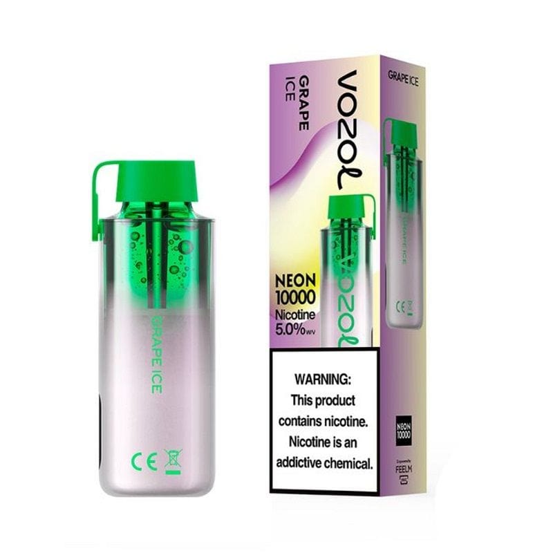 VOZOL Disposable Vape Grape Ice Vozol Neon 10000 Disposable Vape (5%, 10000 Puffs)
