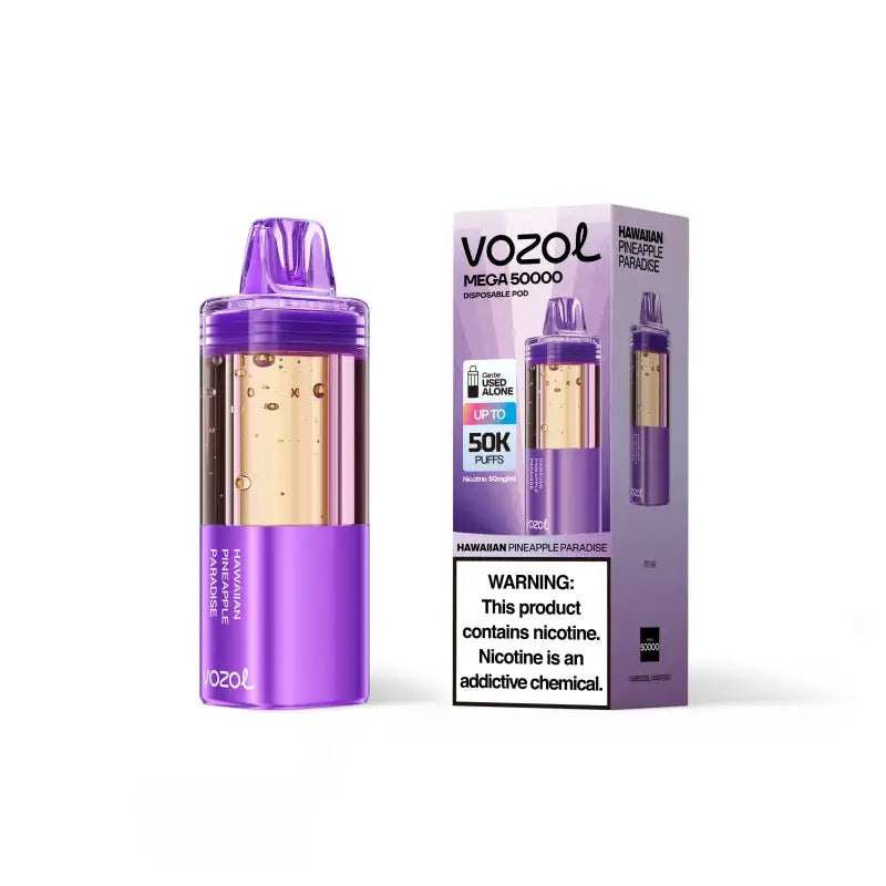VOZOL Disposable Vape Hawaiian Pineapple Paradise Vozol Mega 50K Disposable Pod(Requires Kit for Use)