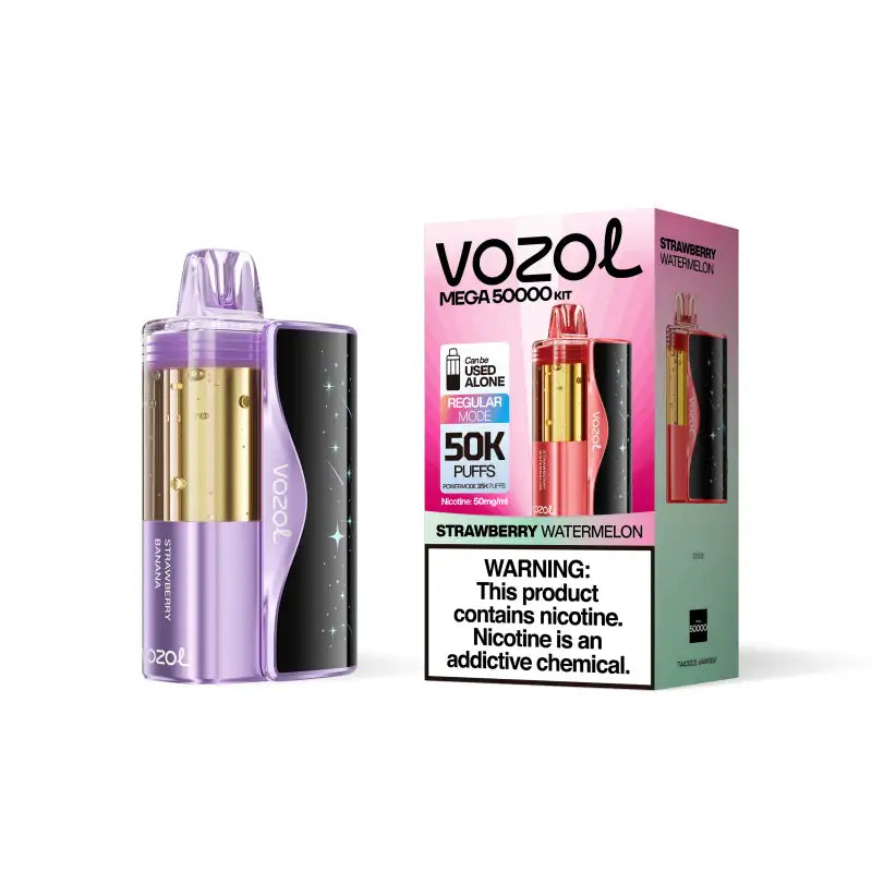 VOZOL Disposable Vape Strawberry Watermelon Vozol Mega 50K Disposable Kit (5%,50000 Puffs)