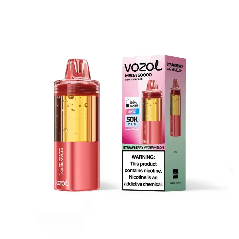 VOZOL Disposable Vape Strawberry Watermelon Vozol Mega 50K Disposable Pod(Requires Kit for Use)
