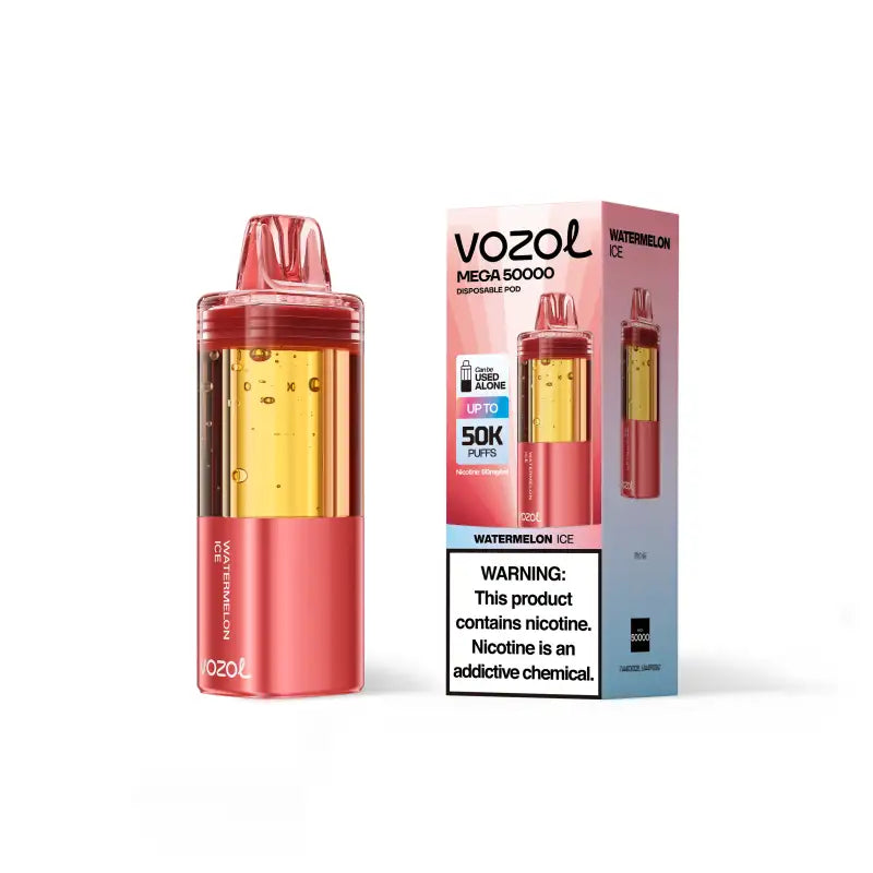 VOZOL Disposable Vape Watermelon Ice Vozol Mega 50K Disposable Pod(Requires Kit for Use)