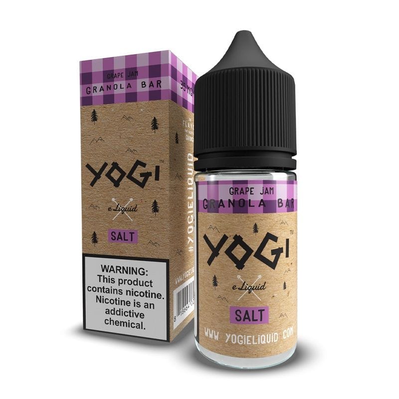 Yogi Juice Yogi Salts Grape Jam Granola Nic Salt Vape Juice 30ml