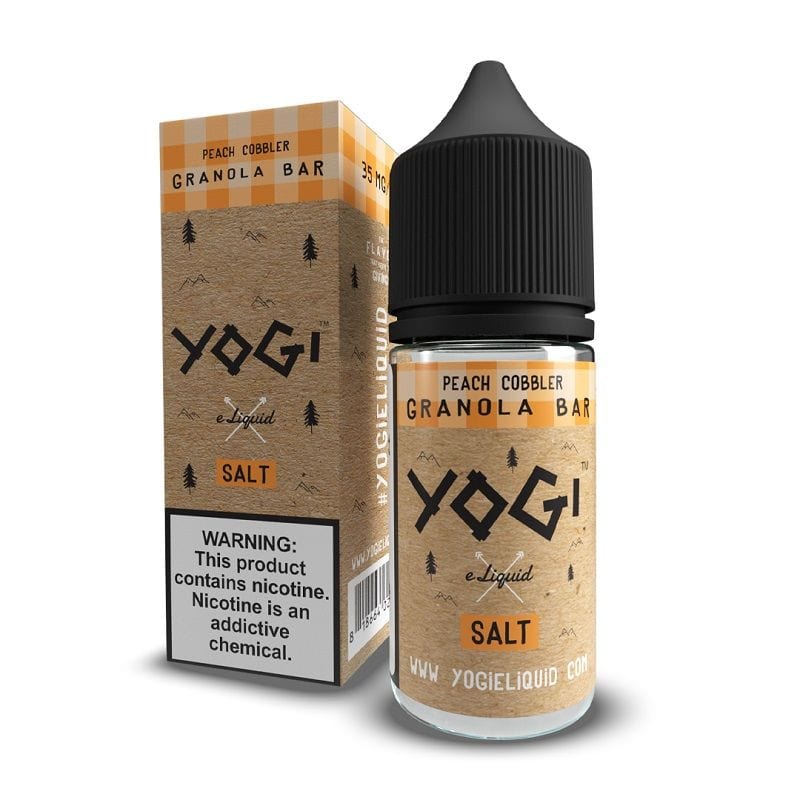 Yogi Juice Yogi Salts Peach Cobbler Granola Nic Salt Vape Juice 30ml