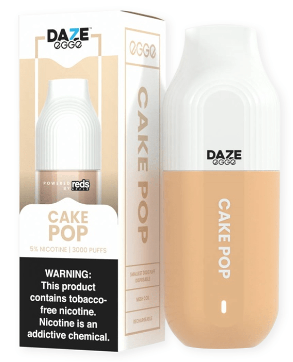 7 Daze Disposable Vape Cake Pop 7 Daze Egge Disposable Vape (5%, 3000 Puffs)