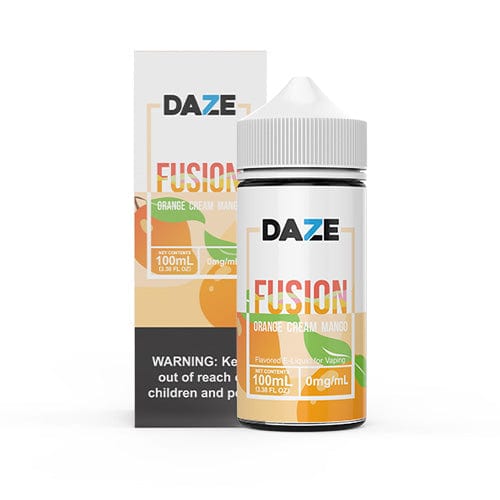 7 Daze Juice 7 Daze Fusion Orange Cream Mango 100ml Vape Juice