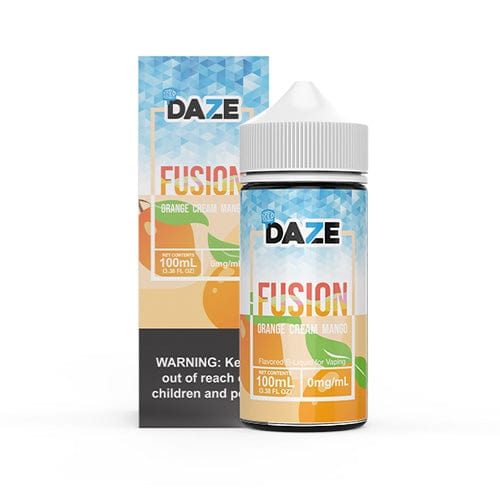 7 Daze Juice 7 Daze Fusion Orange Cream Mango ICED 100ml Vape Juice