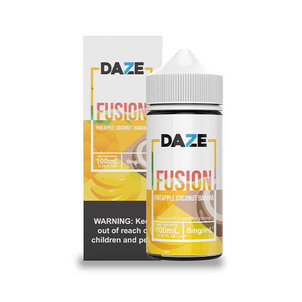 7 Daze Juice 7 Daze Fusion Pineapple Coconut Banana 100ml Vape Juice